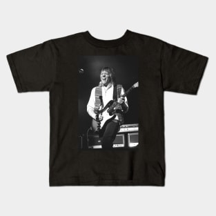 Robin Trower BW Photograph Kids T-Shirt